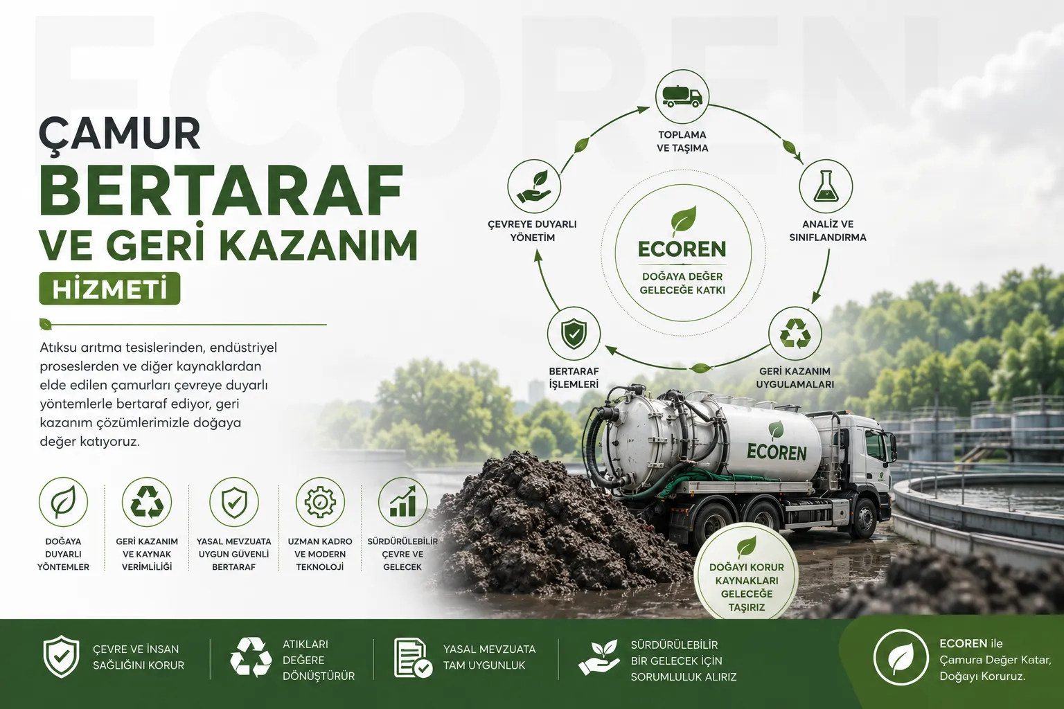 Çamur Bertaraf ve Geri Kazanım Hizmeti 2