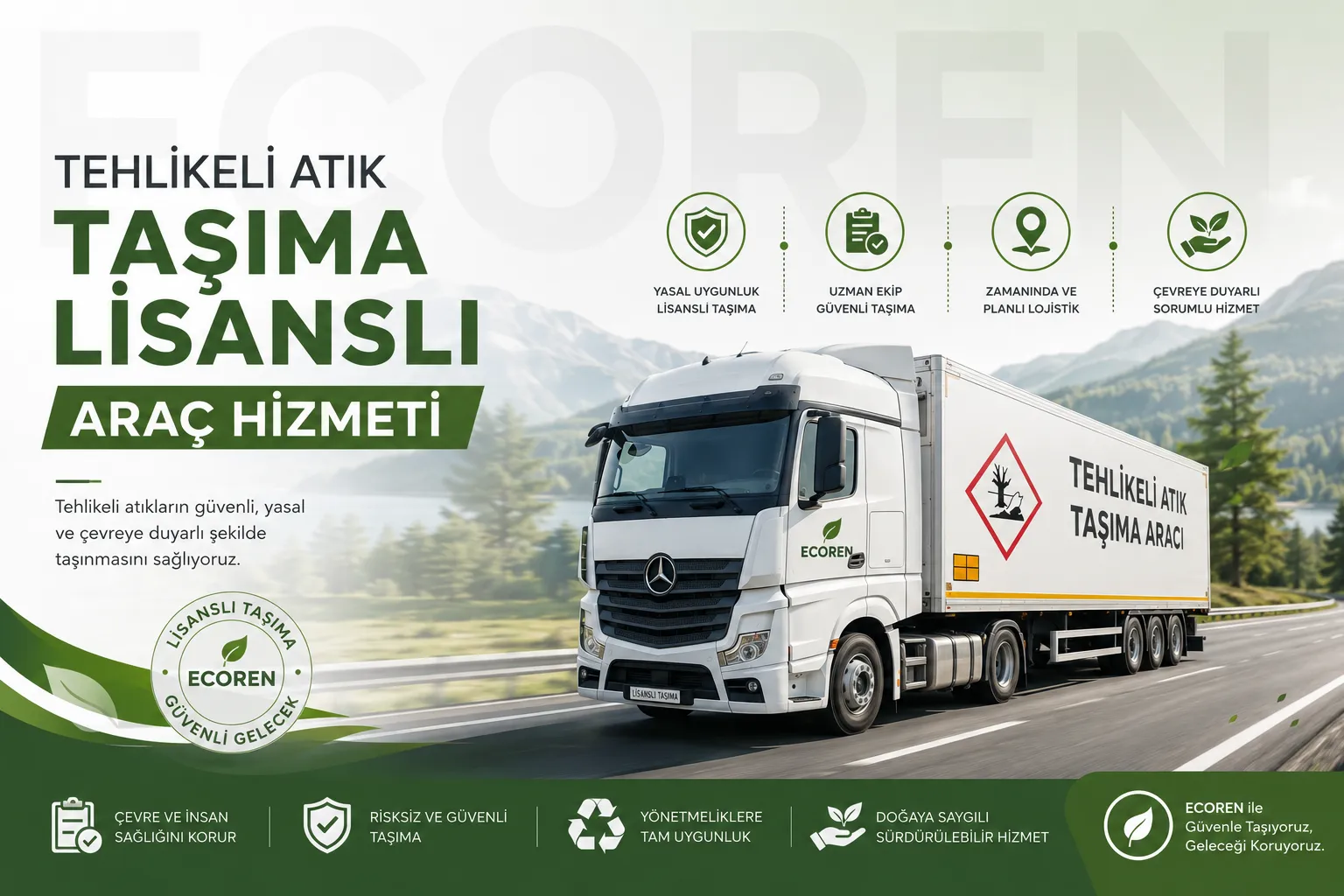 Tehlikeli Atık Taşıma Lisanslı Araç Hizmeti 2